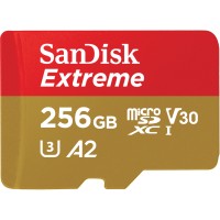 Карта памяти SanDisk 256GB microSD class 10 UHS-I U3 Extreme For Mobile Gaming (SDSQXAV-256G-GN6GN)