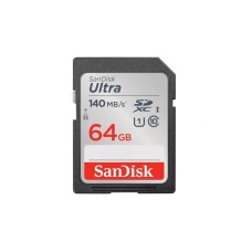 Карта пам'яті SanDisk 64GB SD class 10 UHS-I Extreme Ultra (SDSDUNB-064G-GN6IN)