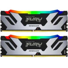 Модуль памяти для компьютера DDR5 96GB (2x48GB) 6000 MHz Renegade RGB XMP Kingston Fury (ex.HyperX) (KF560C32RSAK2-96)