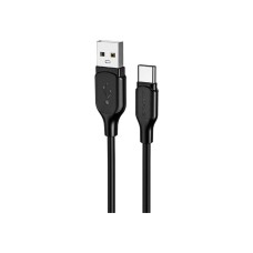 Дата кабель USB 2.0 AM to Type-C 1.0m BX42 Encore 3A Black BOROFONE (BX42CB)