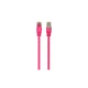 Патч-корд 0.25м FTP cat 6 CCA pink Cablexpert (PP6-0.25M/RO)