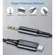 Перехідник USB-C to jack 3.5mm stereo audio (CDLA) 2.0m Choetech (AUX008-BK)