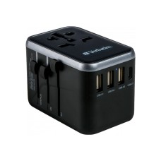 Зарядное устройство Verbatim UTA-04 PD61W (3xUSB-A/2xUSB-C) (49546)