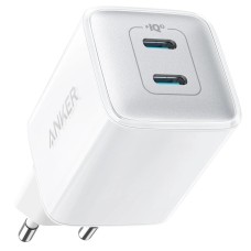 Зарядний пристрій Anker PowerPort 521 Nano Pro - 40W 2xUSB-C PIQ3.0 White (A2038G21)