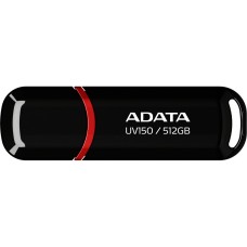 USB флеш накопитель ADATA 512GB UV150 Black USB 3.2 (AUV150-512G-RBK)