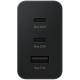 Зарядний пристрій Samsung 2xUSB-С 65W PD PPS/USB-A Black (EP-T6530NBEGEU)