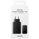 Зарядное устройство Samsung 2xUSB-С 65W PD PPS/USB-A Black (EP-T6530NBEGEU)