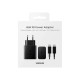 Зарядное устройство Samsung 45W Compact Power Adapter (w C to C Cable) Black (EP-T4510XBEGEU)