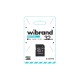 Карта памяти Wibrand 32GB microSD class 10 UHS-I (WICDHU1/32GB-A)