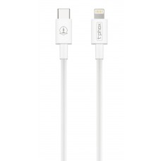 Дата кабель USB-C to Lightning 1.0m White T-Phox (T-CL834)