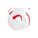 Наушники Gembird MHS-03 White/Red (MHS-03-WTRD)