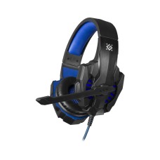 Наушники Defender Warhead G-390 Black-Blue (64038)