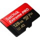 Карта памяти SanDisk 128 GB microSDXC UHS-I U3 Extreme Pro+SD Adapter (SDSQXCD-128G-GN6MA)