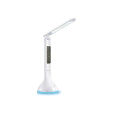 Настольная лампа Mediarange Compact LED desk lamp with LCD display, glossy-white (MROS502)