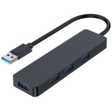 Концентратор Gembird USB 3.0 4 ports black (UHB-U3P4-04)