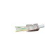 Конектор RJ45 cat.5e FTP 8P8C * 100 (наскрізні отв., позолоч. конт.) Cablexpert (LC-PTF-01/100)