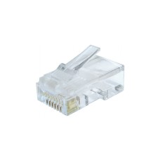 Конектор RJ45 cat.6 UTP 8P8C * 10 (позолоч. конт.) Cablexpert (LC-8P8C-002/10)