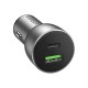 Автозарядка 2xUSB 36W (USB-C+USB-A) QC 3.0+ Косм. Сіра (CD213) UGREEN