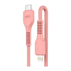 Дата кабель USB-C to Lightning 1.0m AR88 3A Peach Armorstandart (ARM65289)