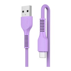 Дата кабель USB-C to USB-C 1.0m AR88 2.4A Purple Armorstandart (ARM60007)