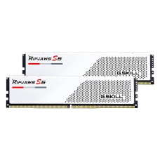 Модуль памяти для компьютера DDR5 32GB (2x16GB) 5200 MHz Ripjaws S5 White G.Skill (F5-5200J3636C16GX2-RS5W)