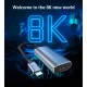 Перехідник USB-C to HDMI 8K 60 Hz Choetech (HUB-H16-GY)