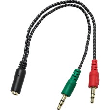 Переходник XoKo AC-007 2x3.5-мм jack(F) - 3.5-мм 4pin jack(M) (XOKO AC-007)