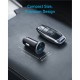 Зарядное устройство Anker PowerDrive 323 30W PD + 22.5W USB-A Black (A2735G11)