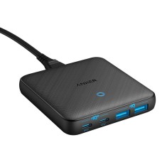 Зарядний пристрій Anker PowerPort 543 Atom III Slim 4 - 65W 22xUSB-C PIQ3.0 (A2046G12)