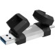 USB флеш накопитель Silicon Power USB 256G SILICON POWER usb3.2+TypeC Mobile C51 (SP256GBUC3C51V1S)