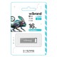 USB флеш накопитель Wibrand 16GB Chameleon Silver USB 2.0 (WI2.0/CH16U6S)