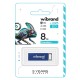 USB флеш накопичувач Wibrand 8GB Chameleon Blue USB 2.0 (WI2.0/CH8U6U)