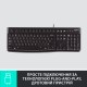 Клавіатура Logitech K120, UA, USB, OEM, чорна