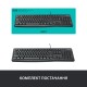 Клавіатура Logitech K120, UA, USB, OEM, чорна