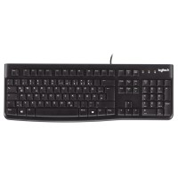 Клавіатура Logitech K120, UA, USB, OEM, чорна