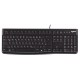 Клавіатура Logitech K120, UA, USB, OEM, чорна