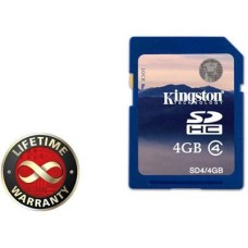 Карта памяти Kingston 4Gb SDHC class 4 (SD4/4GB)