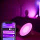 Настільна лампа Philips Hue Bloom, Color, BT, DIM, чорна (929002376001)