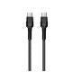 Дата кабель USB-C to USB-C 1.0m 3.0A black ColorWay (CW-CBPDCC047-BK)