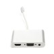 Перехідник Lightning (M) to HDMI, VGA, 3.5mм (F) PowerPlant (CA911929)