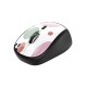 Мышка Trust YVI Wireless Pink Circles (24441)