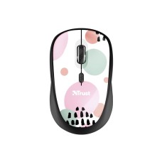 Мышка Trust YVI Wireless Pink Circles (24441)