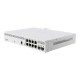 Комутатор Mikrotik CSS610-8P-2S+IN, 8xGigabit Ethernet Smart Switch with PoE-out, 4xSFP cages, 400MH