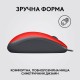 Мишка Logitech M110 Silent USB Red (910-006759)