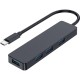 Концентратор Gembird USB-C UHB-U3P4-01 4 ports USB 3.1 (UHB-CM-U3P4-01)