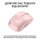 Мышка Logitech M240 Silent Bluetooth Rose (910-007121)