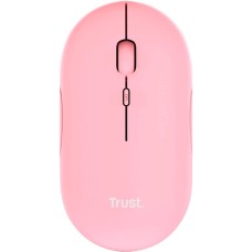 Мышка Trust Puck Wireless/Bluetooth Silent Pink (24125)