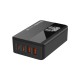 Зарядное устройство ColorWay Power Delivery GaN (2USB-A + 2USB TYPE-C) (100W) black (CW-CHS041PD-BK)