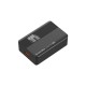 Зарядное устройство ColorWay Power Delivery GaN (2USB-A + 2USB TYPE-C) (100W) black (CW-CHS041PD-BK)