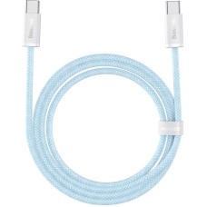 Дата кабель USB-C to USB-C 2.0m 5A Blue Baseus (CALD000303)